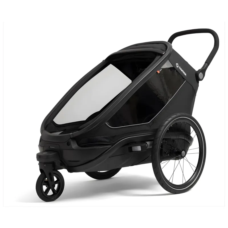Hamax Outback Next Single Child Bicycle Trailer - Black-1