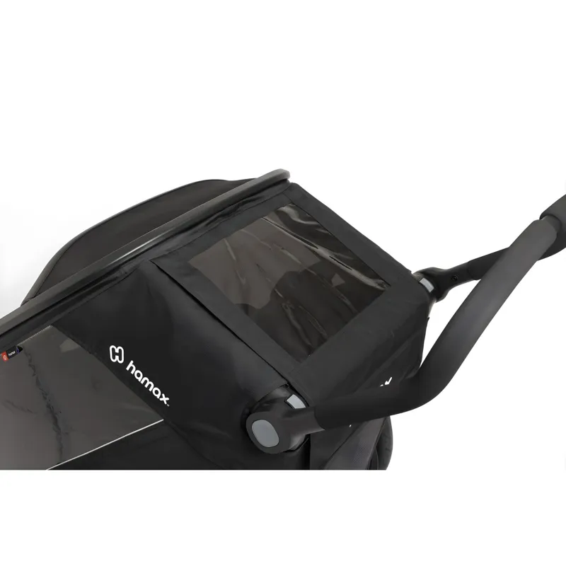 Hamax Outback Next Single Child Bicycle Trailer - Black-2