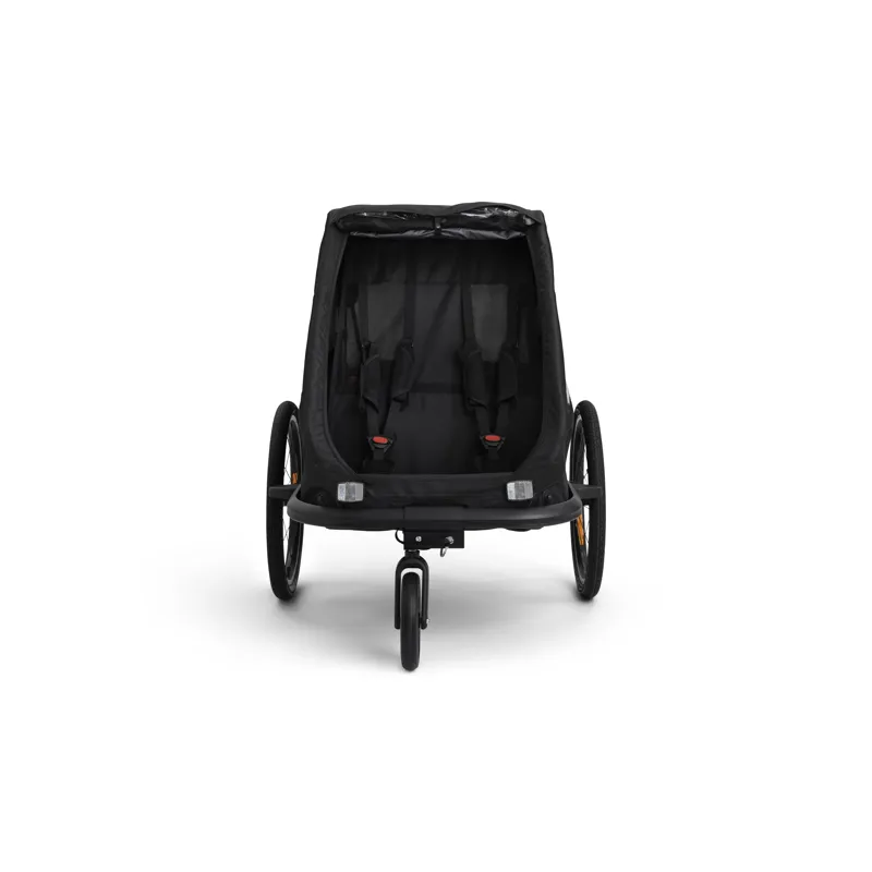 Hamax Traveller 2 Seat Bicycle Trailer - Black-3