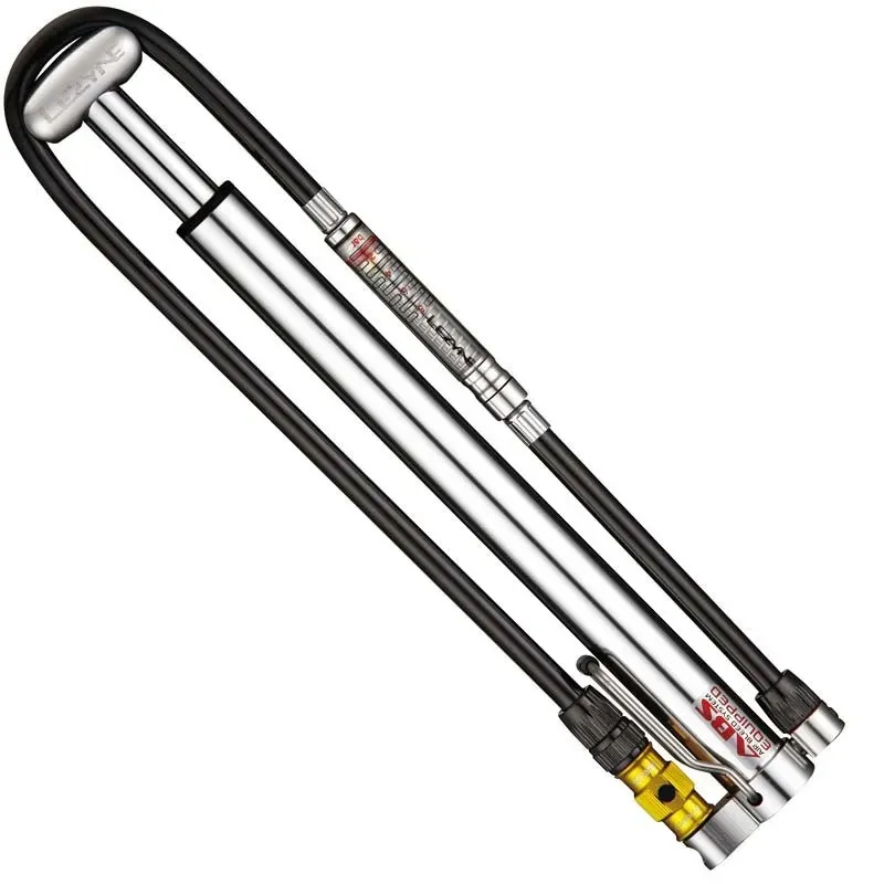 Lezyne Micro Floor Drive HP Gauge V2 ABS Track Pump - Silver	
