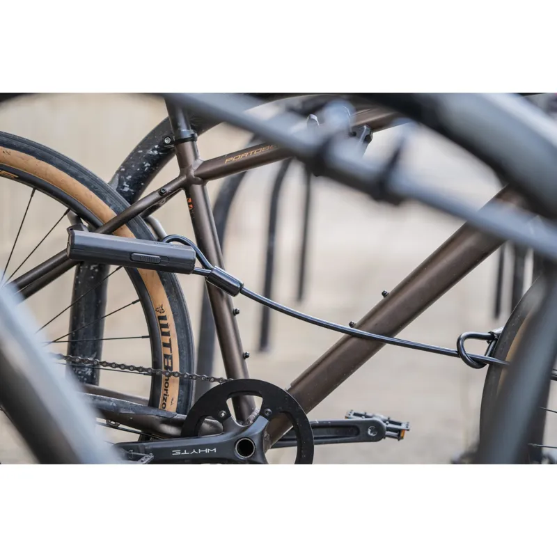 Hiplok Urban D+ Lock and 1m Cable - Black-7