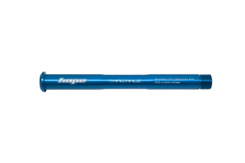 Hope Rockshox Pike/Lyric/Zeb 110 x 15mm Front Thru Axle - Blue