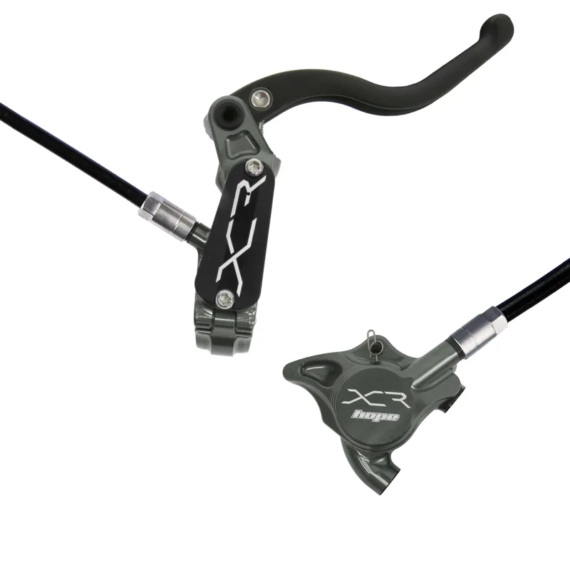 Hope XCR Pro XS Flat  Mount MTB Disc Brakes - No Rotor - Smoke