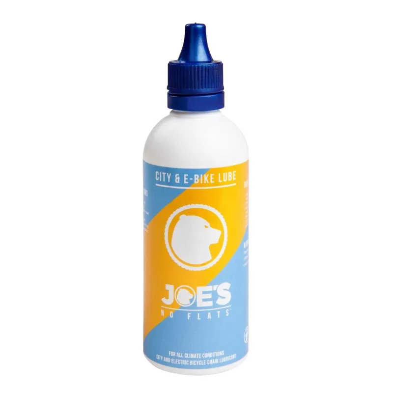 Joe's No Flats Yellow E-Bike Lube Bottle - 120ml