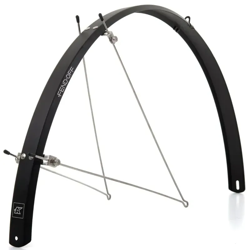 Kinesis Fend Off 700c Road/Gravel Mudguard Set - Black-2