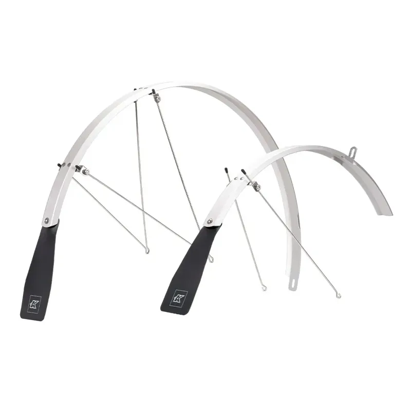 Kinesis Fend Off 700c Road/Gravel Mudguard Set - Silver