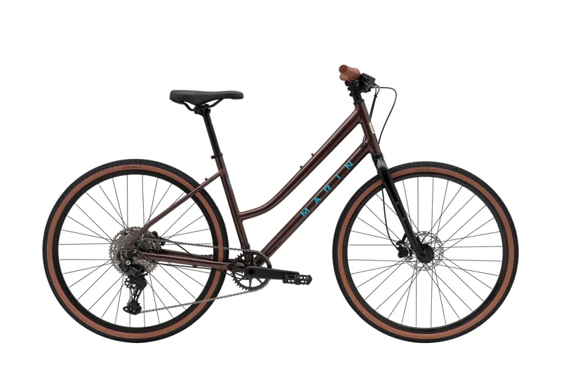 Marin Kentfield 3 ST 2026 Hybrid Bike - Brown