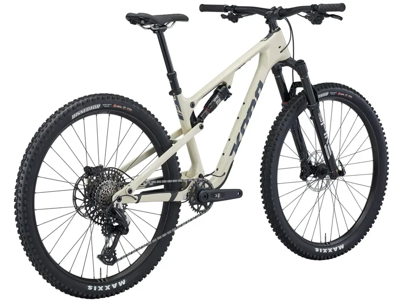 Kona Hei Hei CR G10 29er 2026 Carbon Full Suspension MTB - White-2