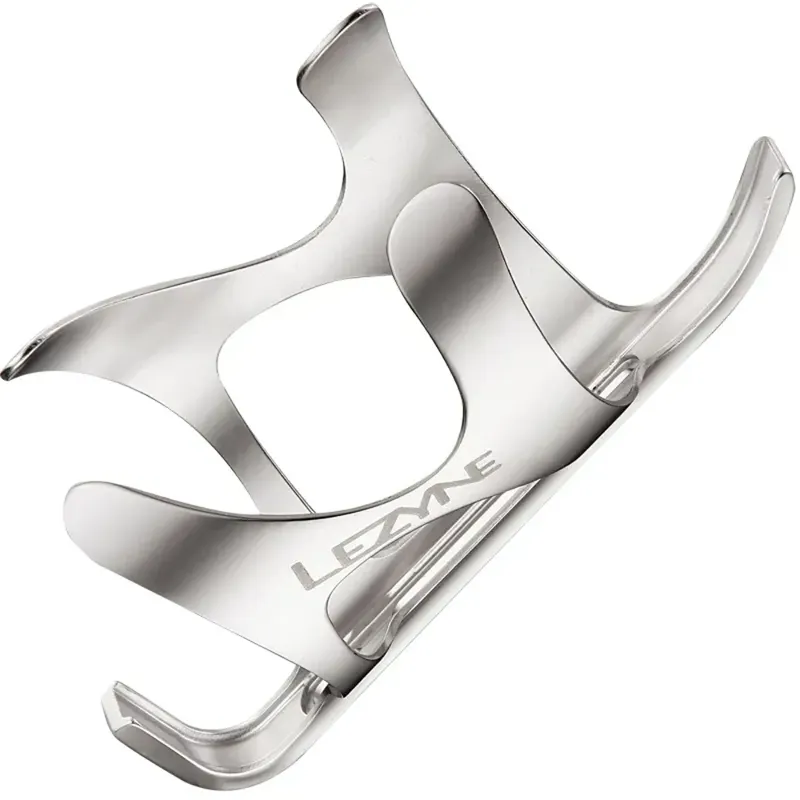 Lezyne CNC Alloy Water Bottle Cage - Silver