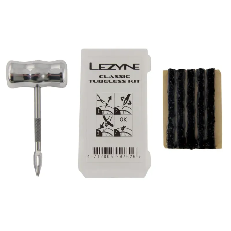 Lezyne Classic Tubeless Silver kit