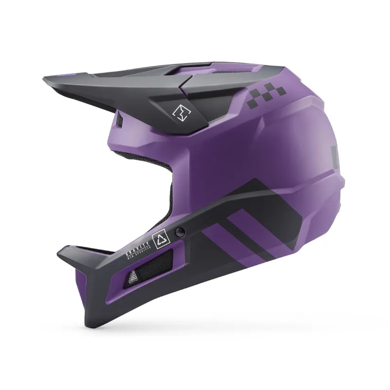 Leatt Gravity 2.0 Full Face MTB Helmet - Purple-1