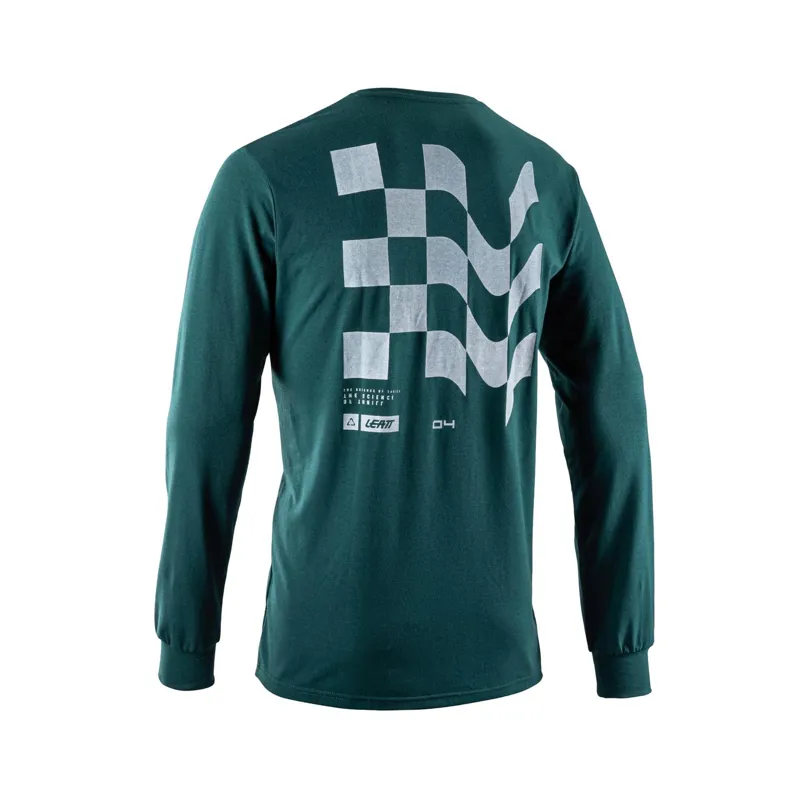 Leatt Core Long Sleeve T-Shirt - Spruce Green-1