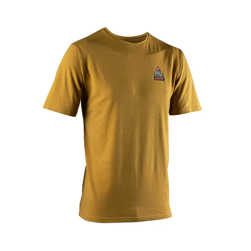Leatt Core Short Sleeve T-Shirt - Brass Brown