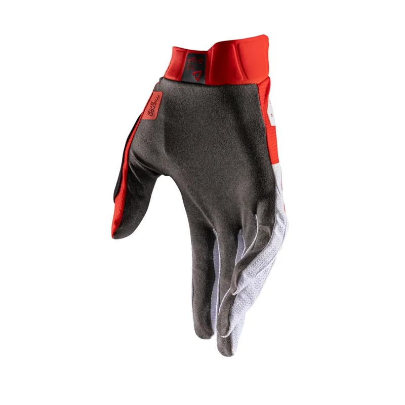 Leatt 1.0 GripR Long Finger Gloves - Heatmap Red-2