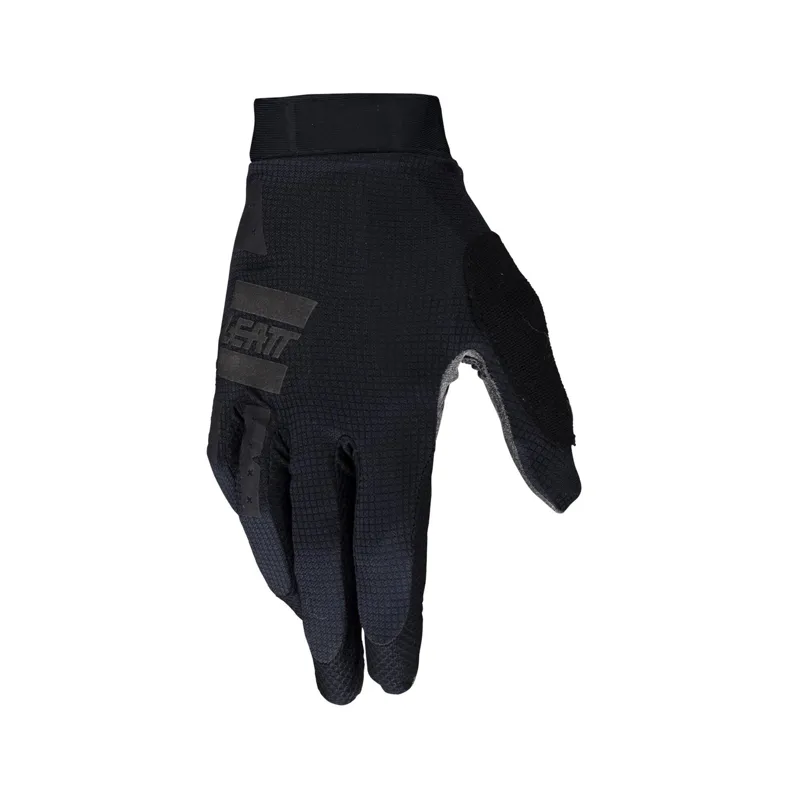 Leatt GripR MTB 1.0 Junior Long Finger Gloves - Stealth-1