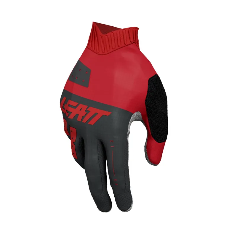 Leatt GripR MTB 1.0 Junior Long Finger Gloves - Red-1