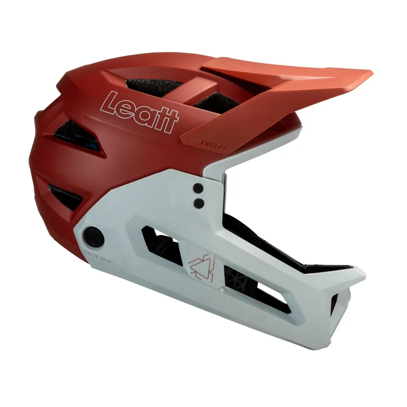 Leatt Enduro 2.0 Full Face Helmet - Lava Red-2