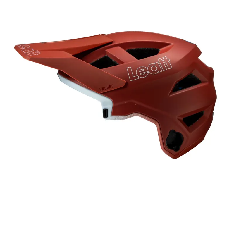 Leatt Enduro 2.0 Full Face Helmet - Lava Red-5