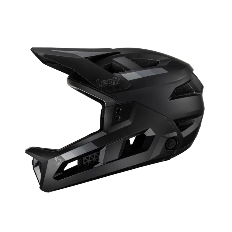 Leatt Enduro 2.0 Full Face Helmet - Stealth Black/Grey-3
