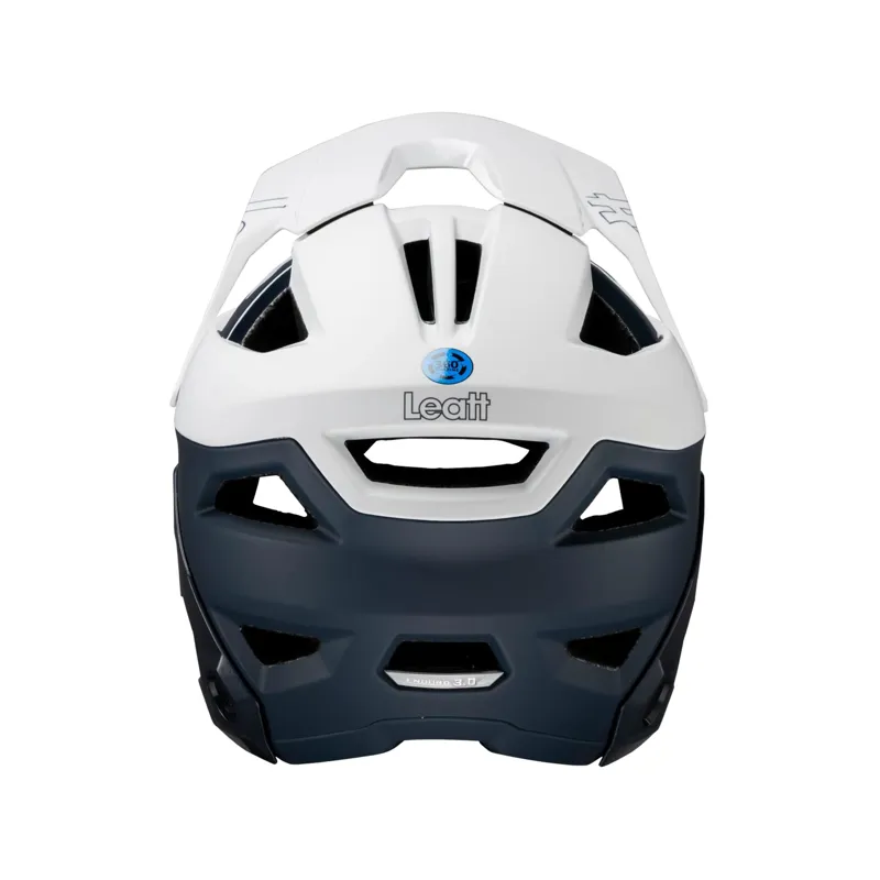 Leatt Enduro 3.0 MTB Full Face Helmet - White-3