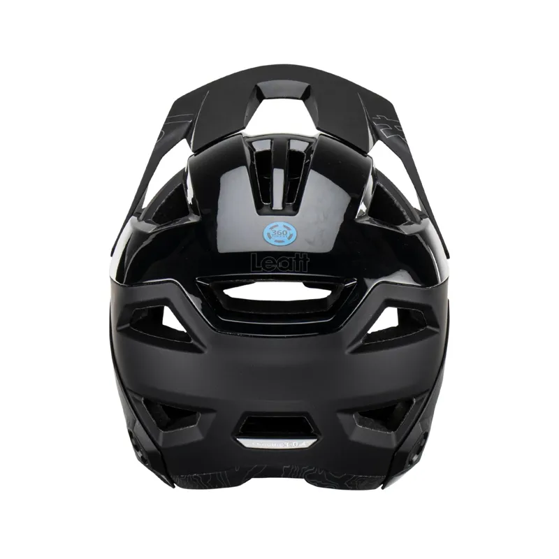Leatt Enduro 3.0 MTB Full Face Helmet - Stealth Black/Grey-2