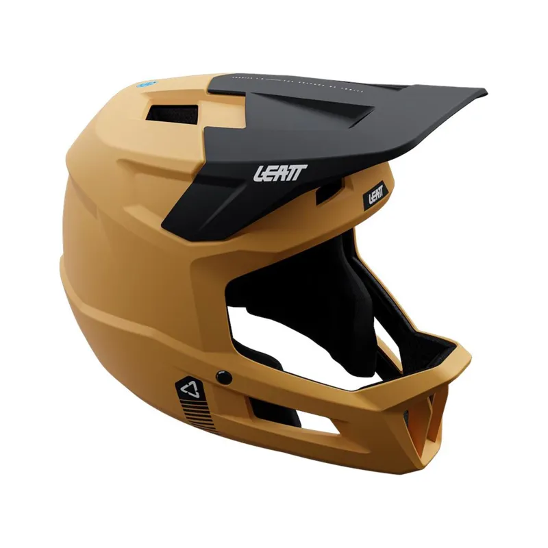 Leatt Gravity 1.0 MTB Junior Full Face Helmet - Lager Yellow