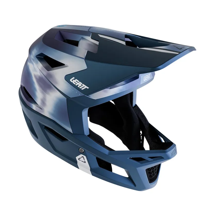 Leatt Gravity 4.0 Full Face MTB Helmet - Galaxy Blue