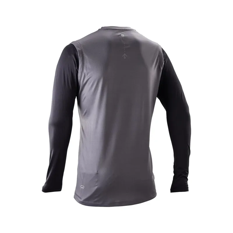 Leatt Gravity 2.0 Long Sleeve MTB Jersey - Graphite Black-1