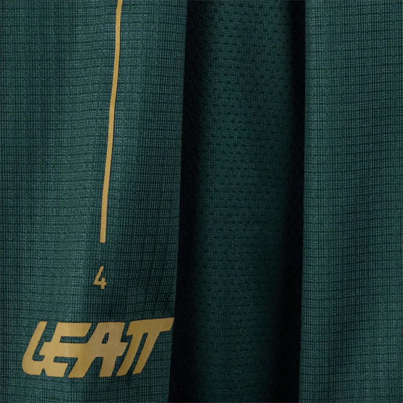 Leatt Gravity 2.0 Long Sleeve MTB Jersey - Spruce Green-2