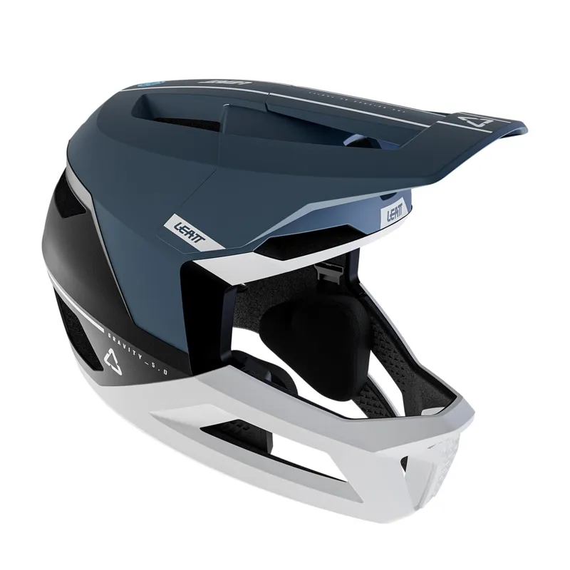 Leatt Gravity 5.0 Full Face MTB Helmet - Blue