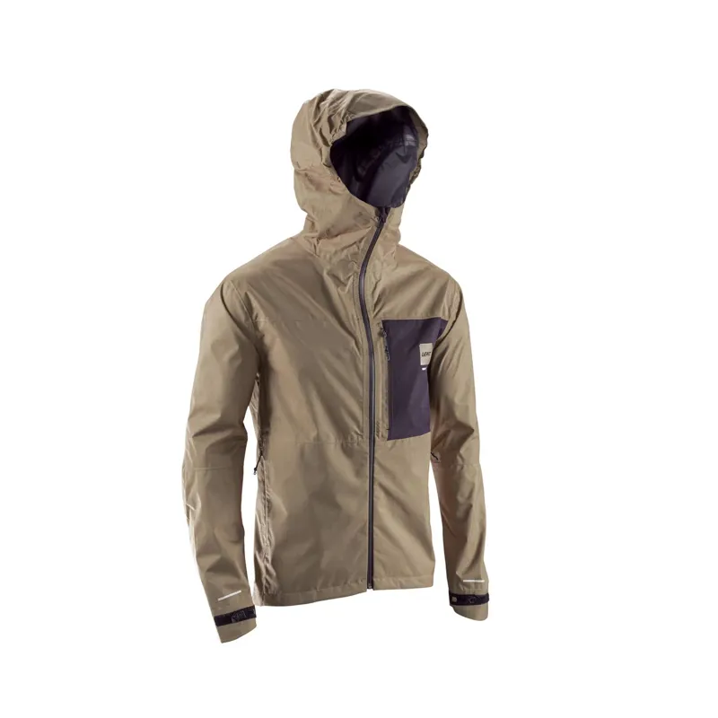 Leatt HydraDri 3.0 Waterproof MTB Jacket - Brass Brown