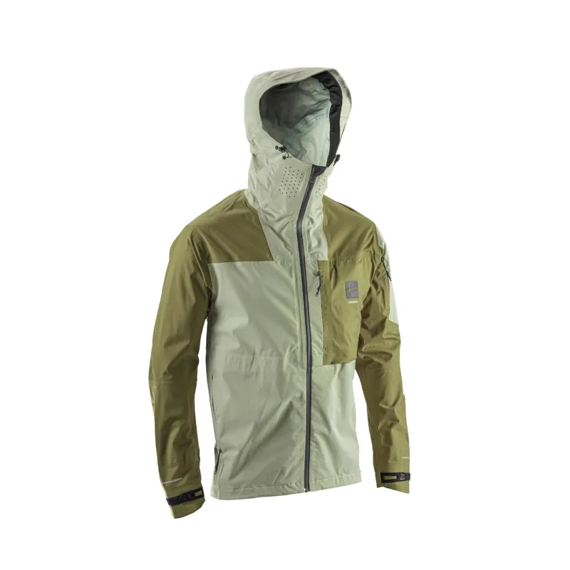Leatt HydraDri 5.0 Waterproof MTB Jacket - Loam Brown