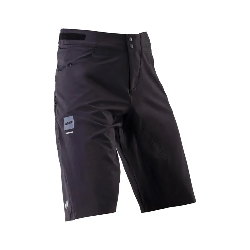 Leatt Trail 2.0 MTB Baggy Shorts - Ghost Black