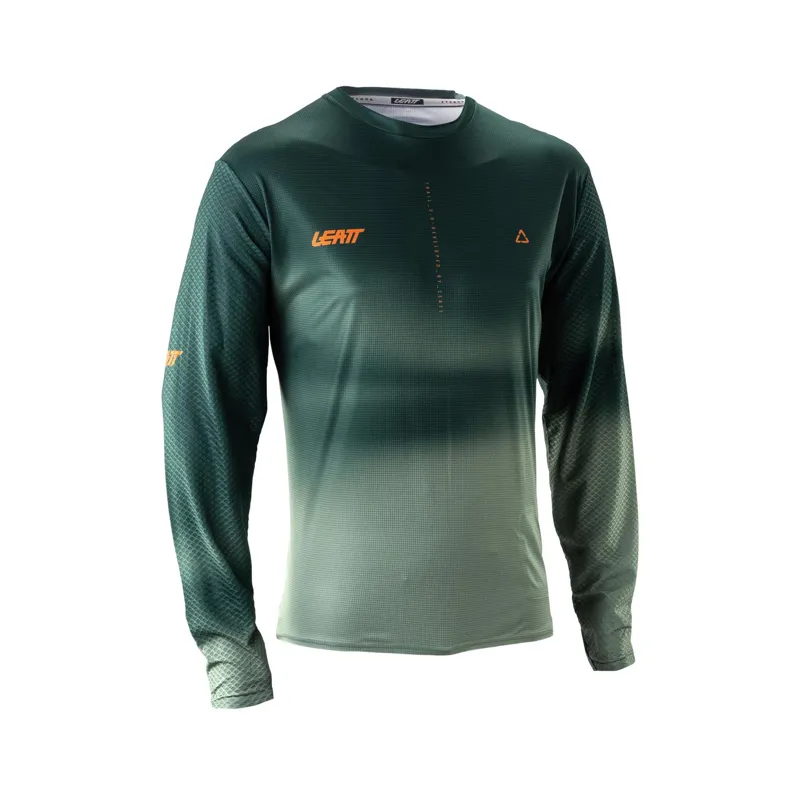 Leatt Trail 3.0 Long Sleeve MTB Jersey - Spruce Green