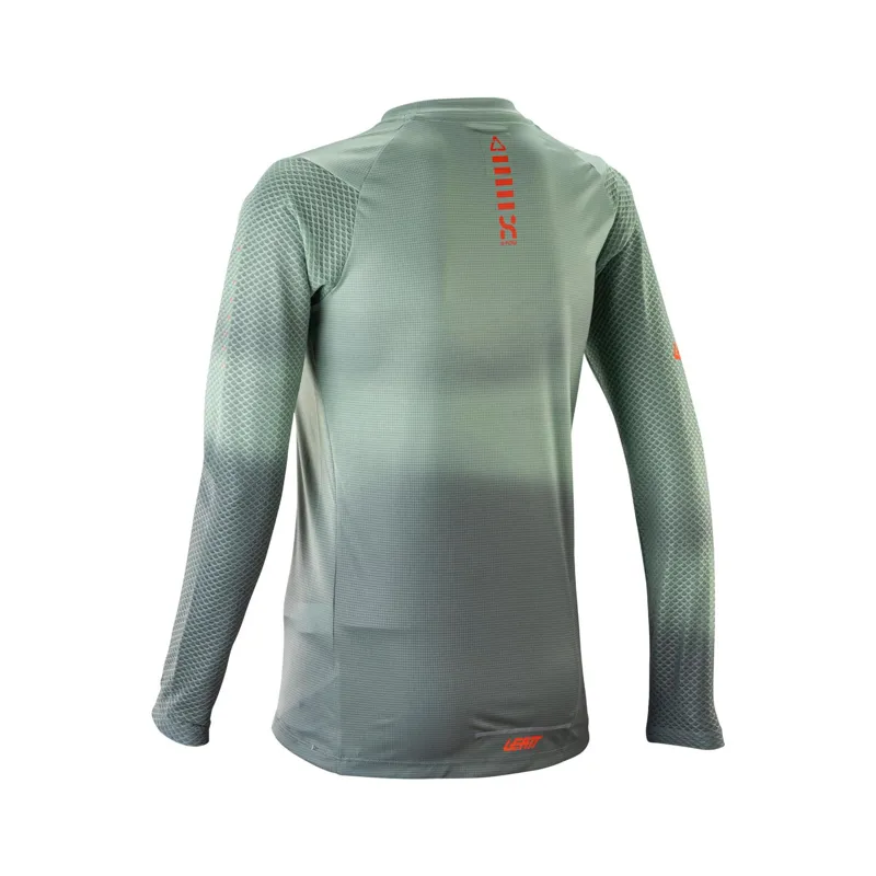 Leatt Trail 3.0 Women's Long Sleeve MTB Jersey - Mist Green-1