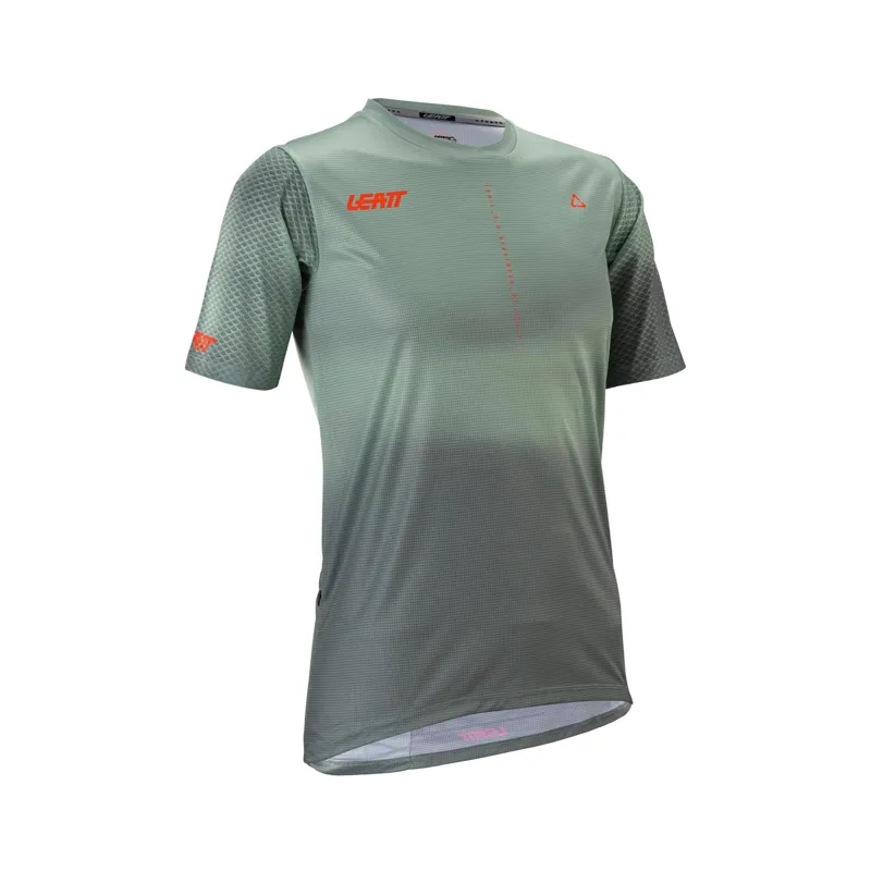 Leatt Trail 3.0 Women's Short Sleeve MTB Jersey - Mist Green