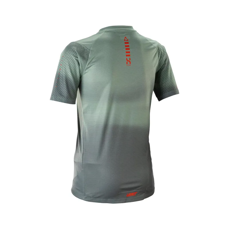Leatt Trail 3.0 Women's Short Sleeve MTB Jersey - Mist Green-1