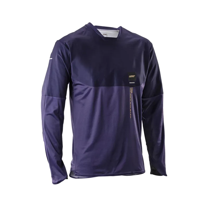 Leatt Trail 6.0 Cargo Men's Long Sleeve Jersey - Galaxy Blue