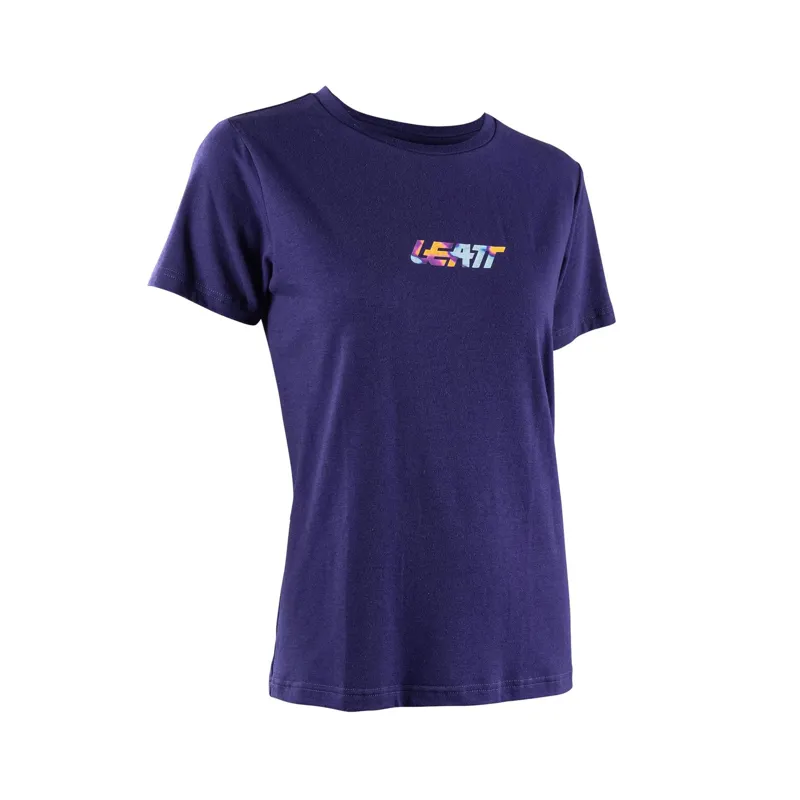 Leatt Core Women's Short Sleeve T-Shirt - Galaxy Blue