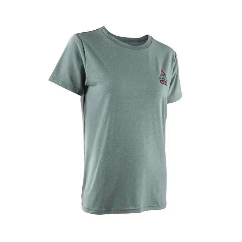 Leatt Core Women's Short Sleeve T-Shirt - Mist Green