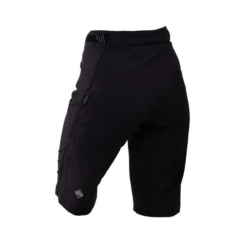Leatt Trail 2.0 Women's Baggy Shorts - Ghost Black-1