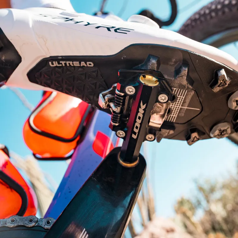 Look X-One-G Ti Clipless Gravel Pedals - Black-7