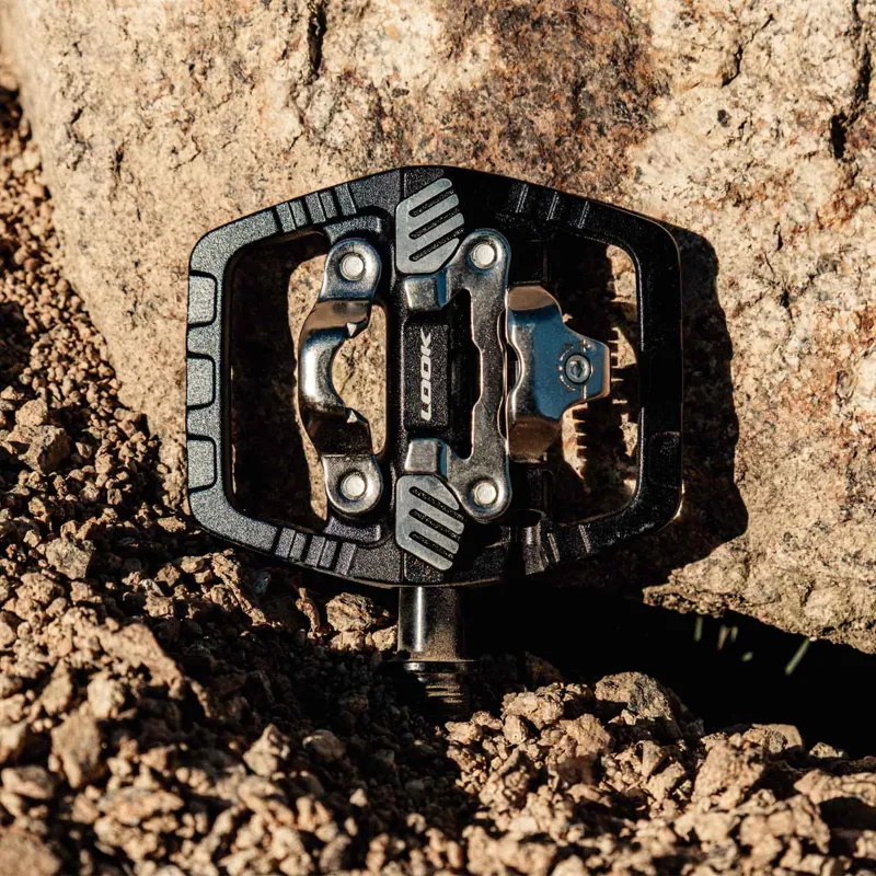 Look X-Venture Plus Clipless Gravel Pedals - Black-5