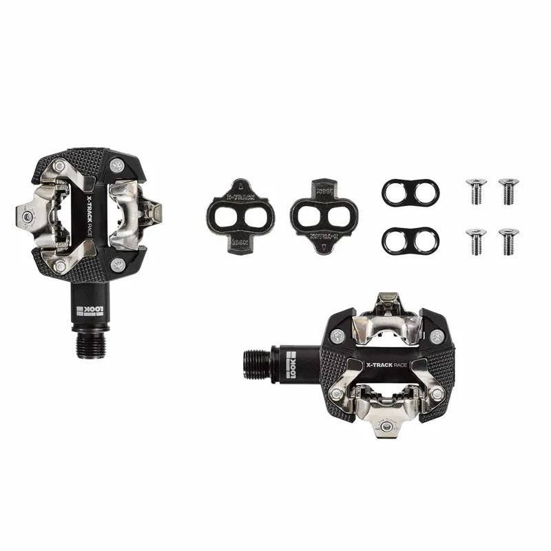 Look X-Track Race Clipless MTB Pedals - Black-2