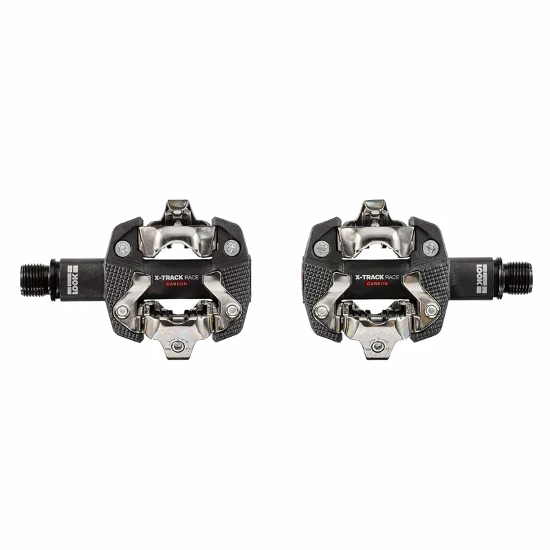 Look X-Track Race Carbon Clipless MTB Pedals - Black