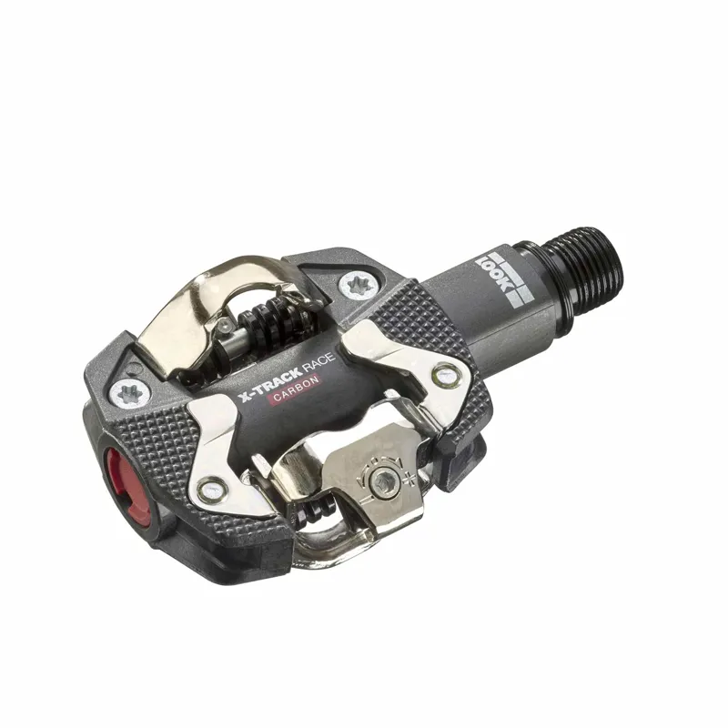 Look X-Track Race Carbon Clipless MTB Pedals - Black-1