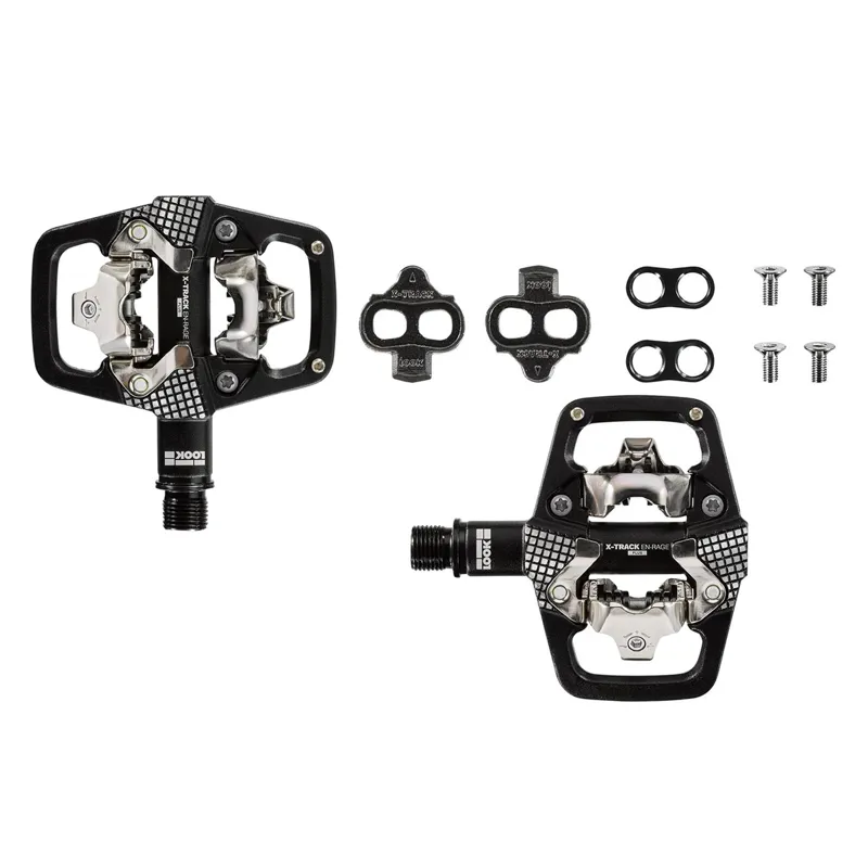 Look X-Track EN-RAGE Plus Clipless MTB Pedals - Black-2