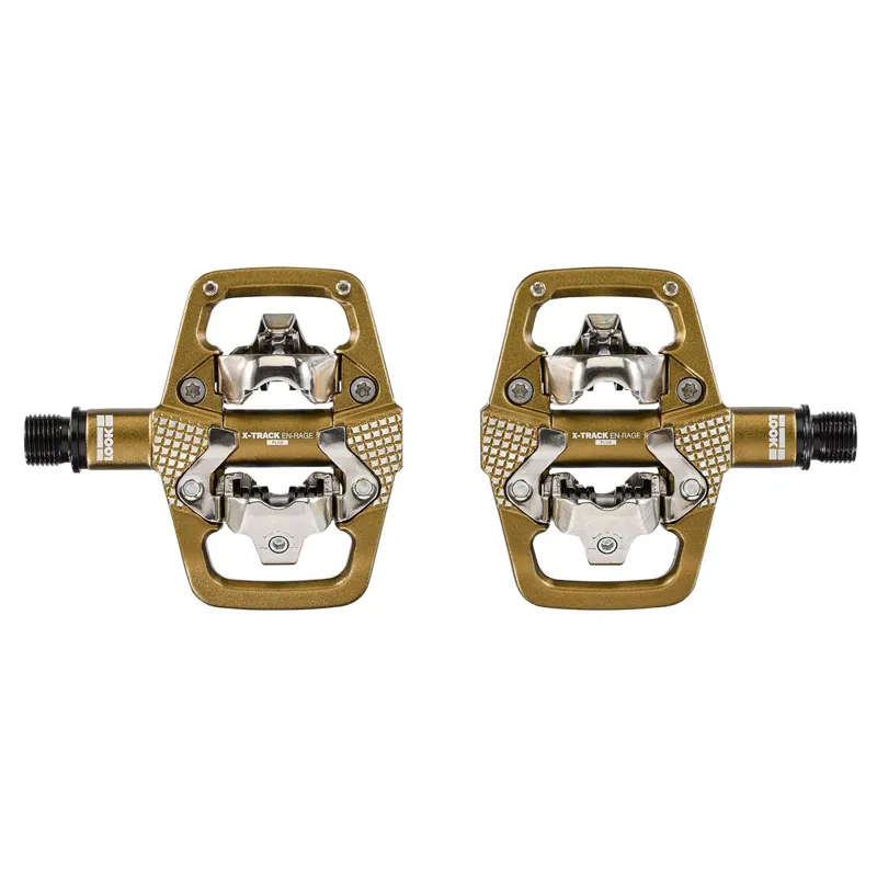 Look X-Track EN-RAGE Plus Clipless MTB Pedals - Bronze