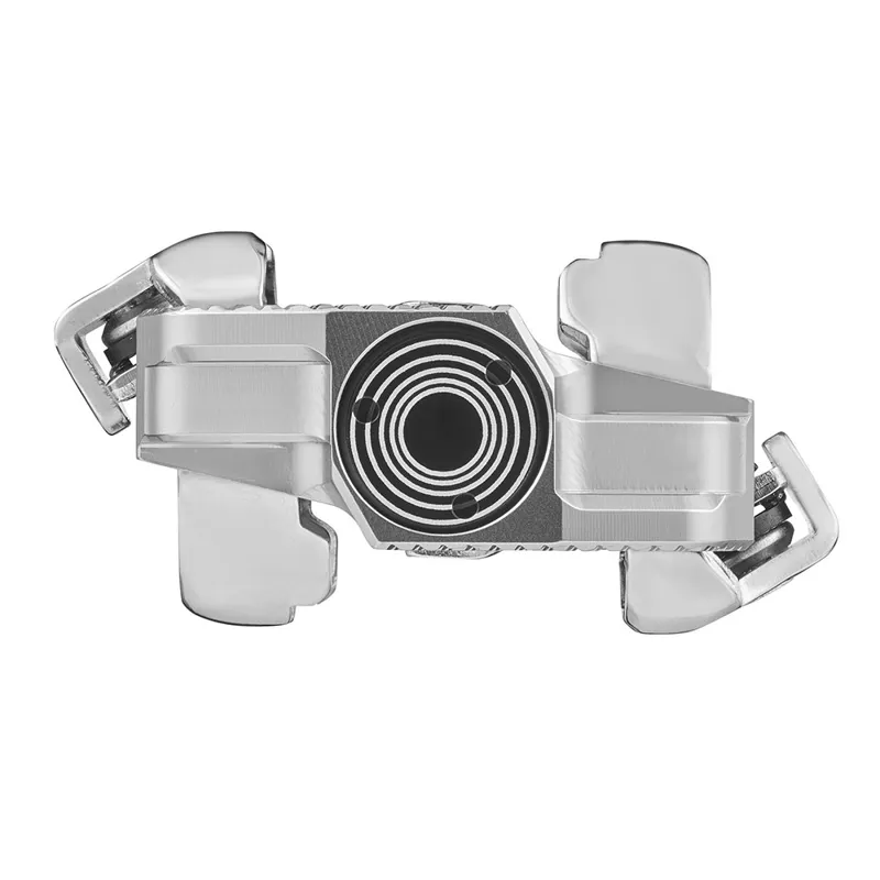 Look X-Track Power Dual Sided Powermeter Pedals - Silver-2