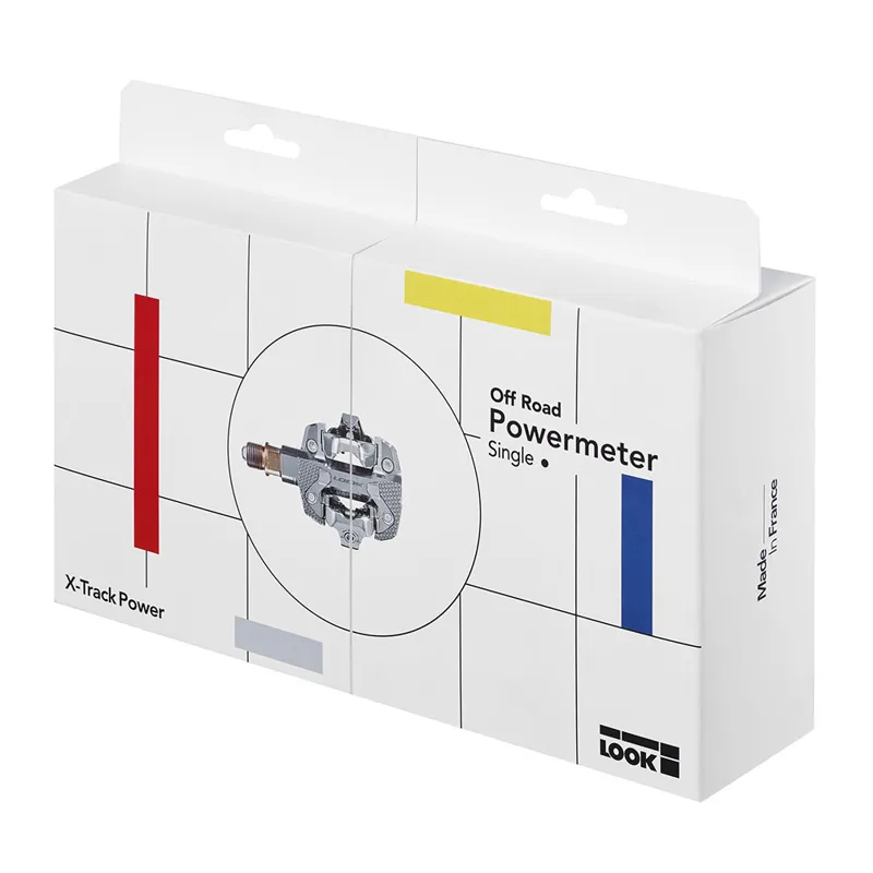 Look X-Track Single Sided Powermeter Pedals - Silver-5